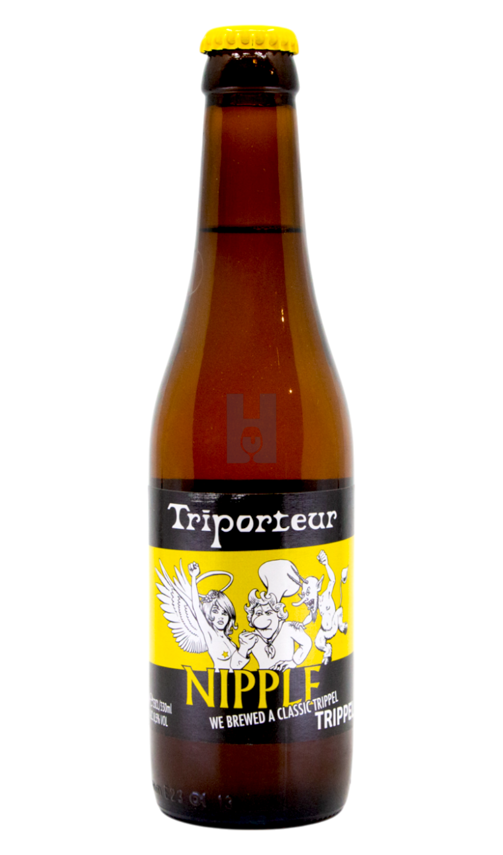 BOM Triporteur Nipple by BOMBrewery, beer label
