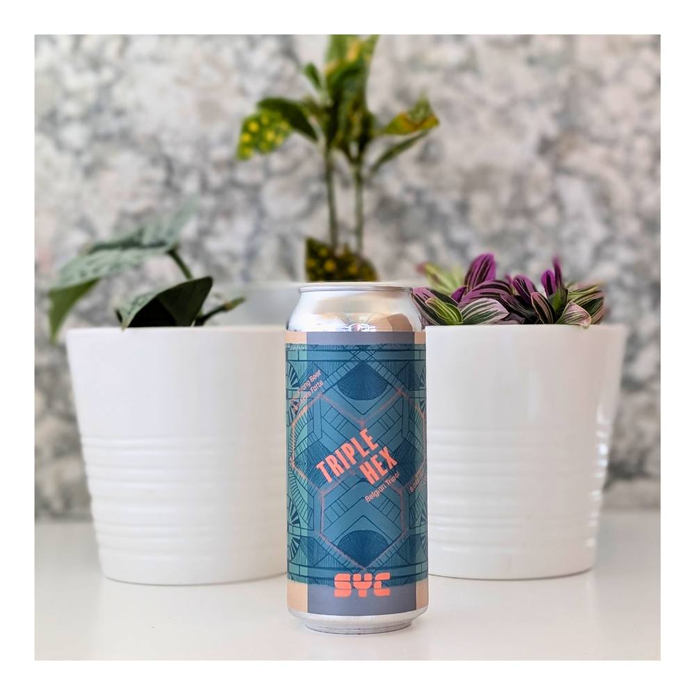 Triple Hex Belgian Tripel by SYC Brewing Co., beer label