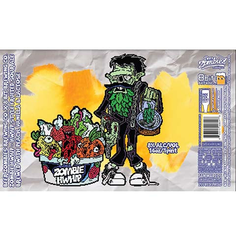 Beer Zombies Zombie Hwip Sour Ale by Beer Zombies, beer label