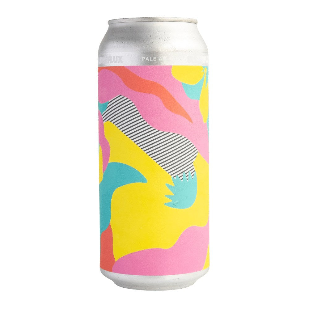 Marigold Hazy Pale Ale by Superflux Beer Company, beer label