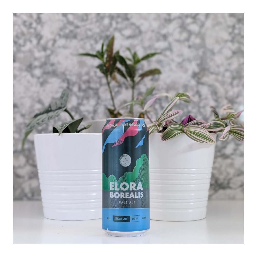 Elora Borealis Pale Ale by Elora Brewing Company, beer label
