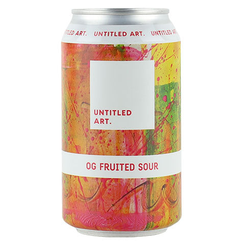 Untitled Art OG Fruited Sour by Untitled Art, beer label