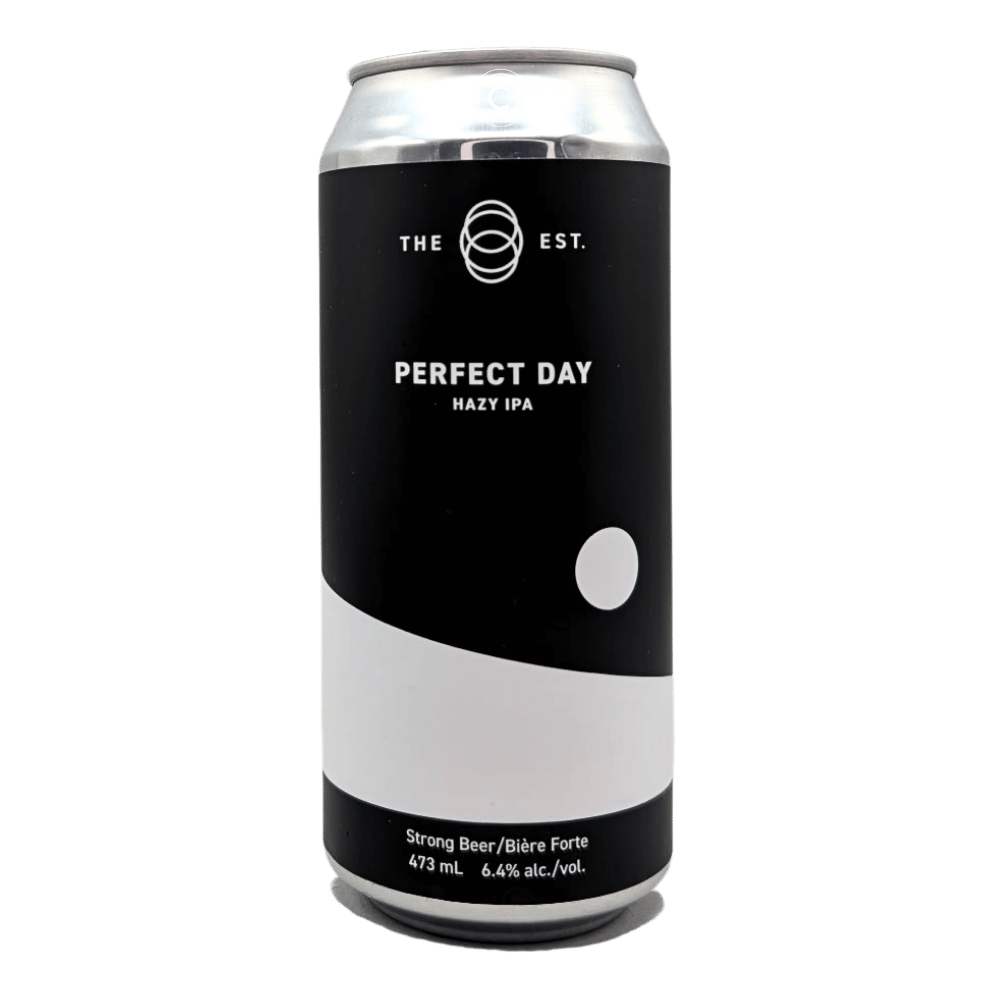 Perfect Day Hazy IPA by The Establishment Brewing Company, beer label