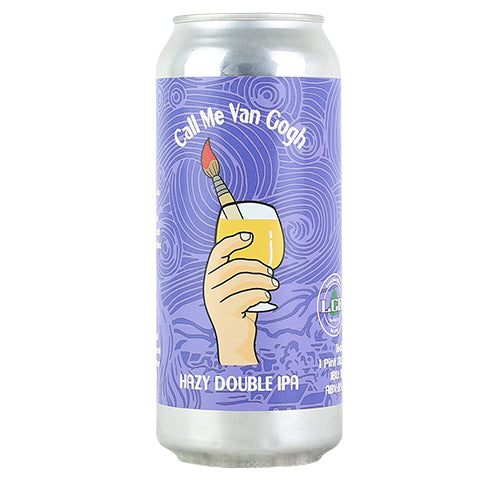 Local Craft Beer Call Me Van Gogh Hazy DIPA by Local Craft Beer, Tehachapi, beer label