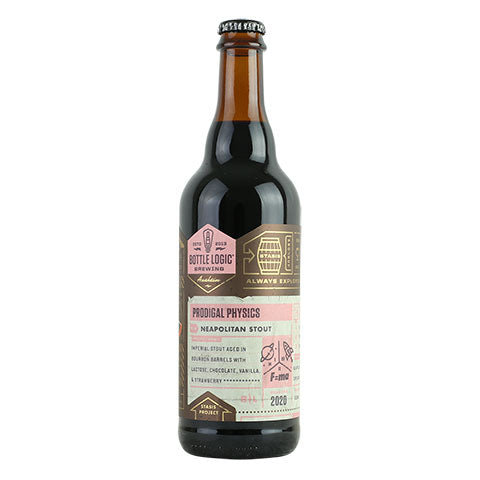 Bottle Logic Prodigal Physics (2020) by Bottle Logic Brewing, beer label