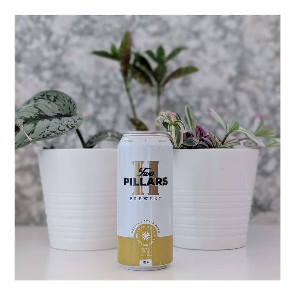 Wit by Two Pillars Brewery, beer label
