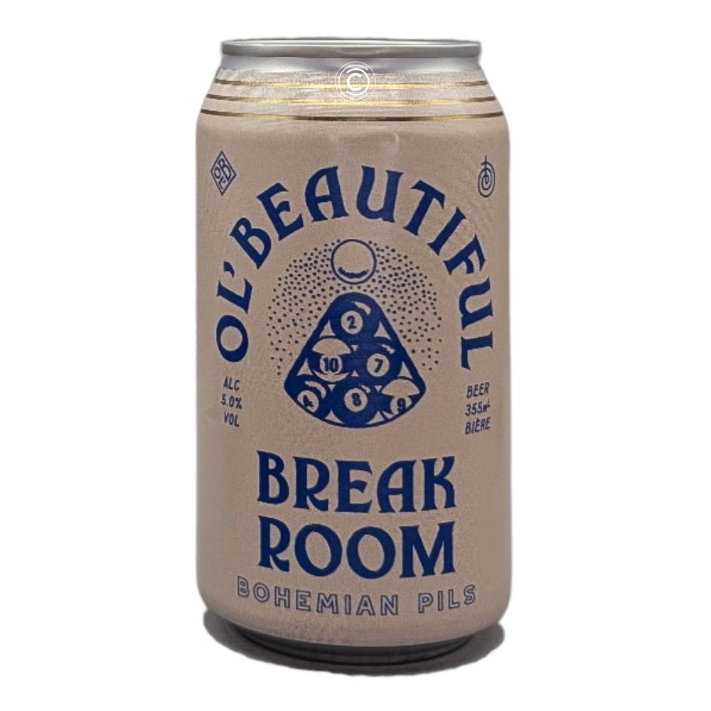 Break Room Bohemian Pilsner by Ol' Beautiful Brewing Company, beer label