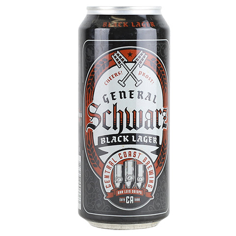 Central Coast General Schwarz Dark Lager by Central Coast Brewing, beer label