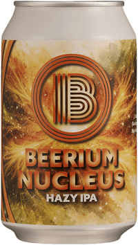 Nucleus by Beerium Kraftölsbryggeri, beer label