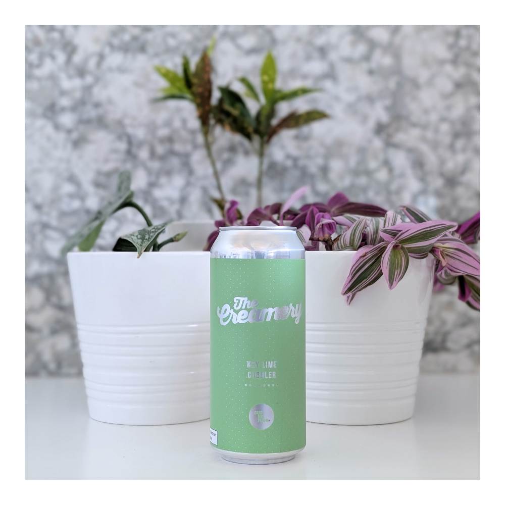 The Creamery: Key Lime Cobbler Sour by Superflux Beer Company, beer label