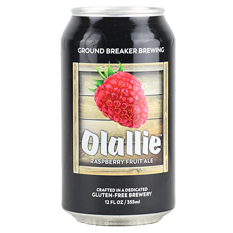 Ground Breaker Olallie Raspberry Ale by Ground Breaker Brewing, beer label