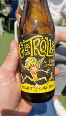 Cuvée des Trolls by Brasserie Dubuisson, beer label