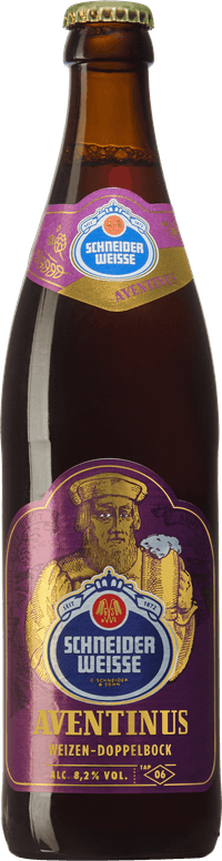 Schneider Weisse Unser Aventinus Tap 6 by G Schneider & Sohn, beer label
