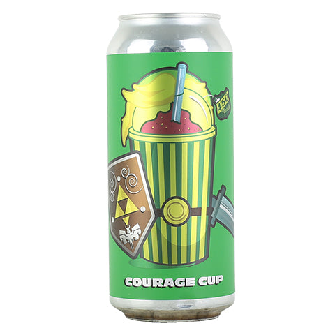 450 North Slushy Courage Cup Sour by 450 North Brewing Company, beer label