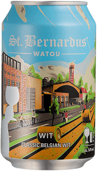 St Bernardus Watou Wit by Brasserie St. Bernard NV, beer label