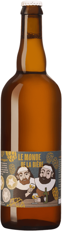 Le Monde de La Bière by Vreta Kloster Bryggeri, beer label