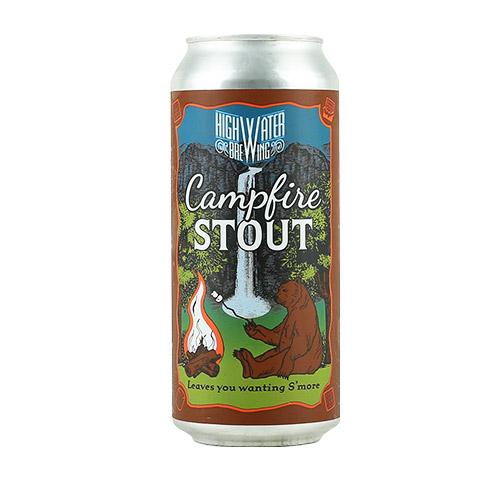 High Water Campfire Stout by High Water Brewing, beer label