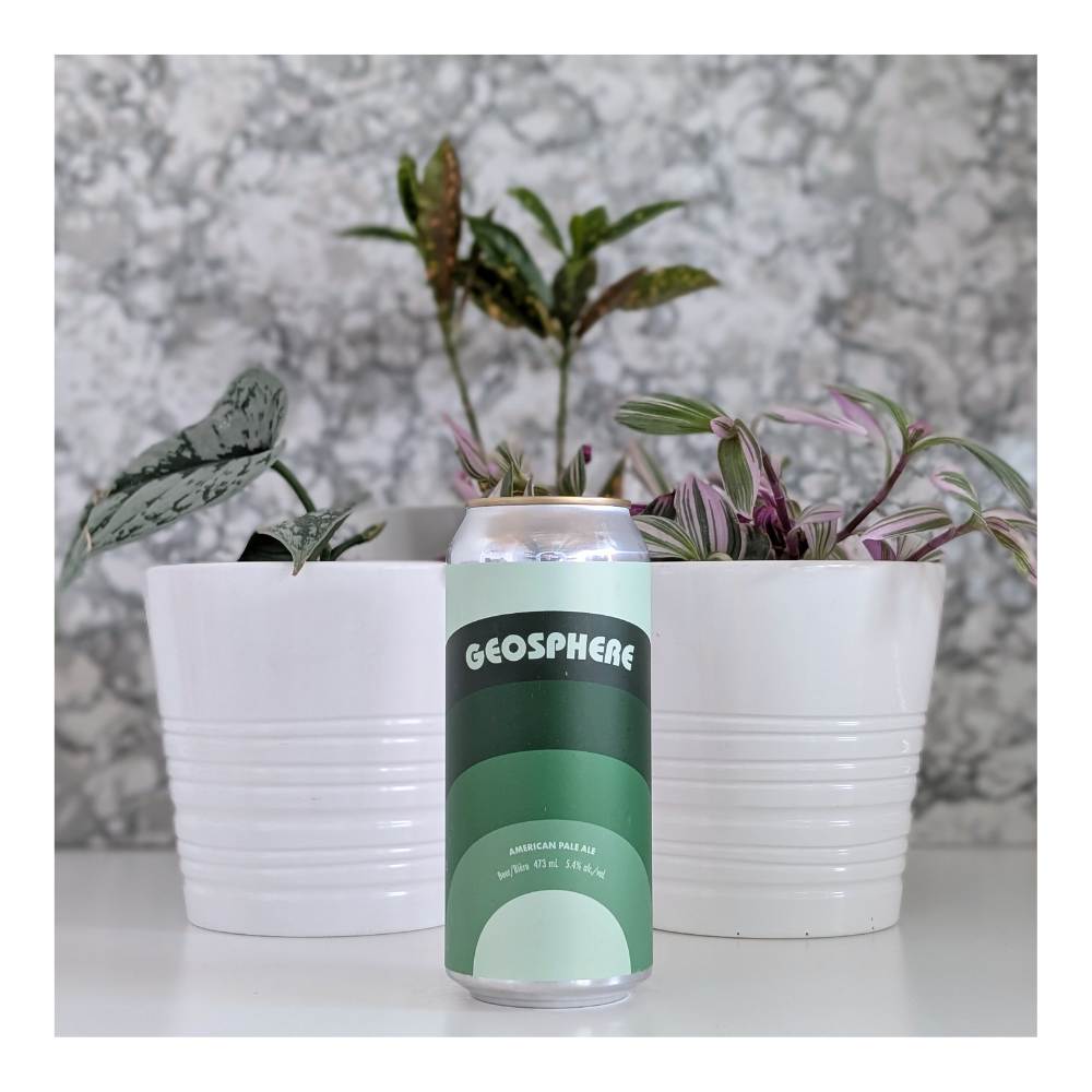 Geosphere Pale Ale by Cabin Brewing Company, beer label