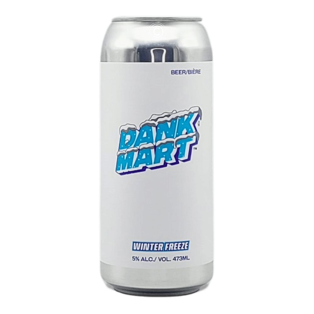 Dank Mart: Winter Freeze Sour by Strathcona Beer Company, beer label