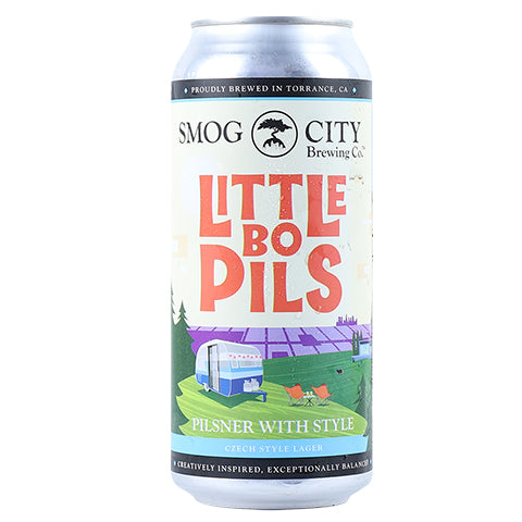 Smog City Little Bo Pils by Smog City Brewing, beer label