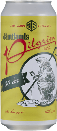 Pilgrim Ale by Jämtlands Bryggeri, beer label