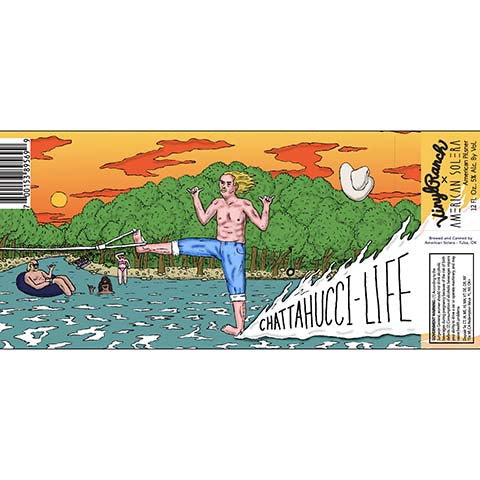 American Solera Chattahucci Life Pilsner by American Solera, beer label