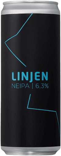 Linjen NEIPA by 1413 Bryggkultur, beer label
