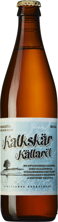 Kalkskär Källaröl by Nynäshamns Ångbryggeri, beer label
