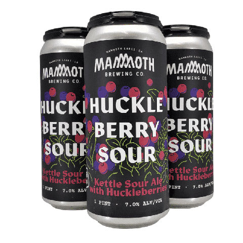Mammoth 'Huckleberry Sour' Kettle Sour by Mammoth Brewing Company, beer label