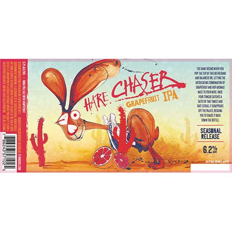 Flying Dog Hare Chaser IPA by Flying Dog Brewery, beer label