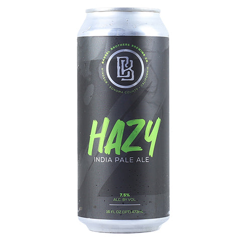 Barrel Brothers Hazy IPA by Barrel Brothers Brewing Co., beer label