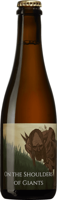 On the Shoulders of Giants by Vilda Bryggeri, beer label