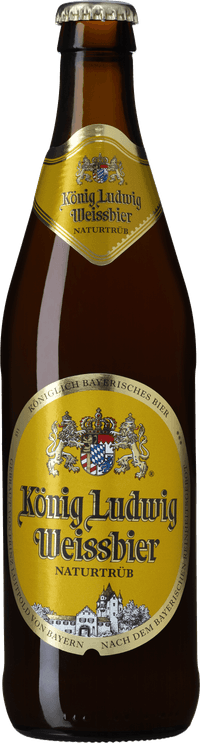 König Ludwig Weissbier by Kaltenberg, beer label