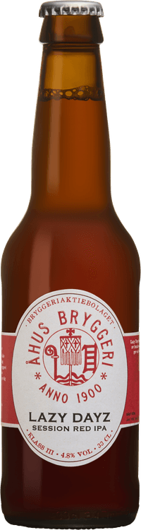 Åhus Bryggeri Lazy Dayz Session Red by Åhus Brygg Fabrik, beer label
