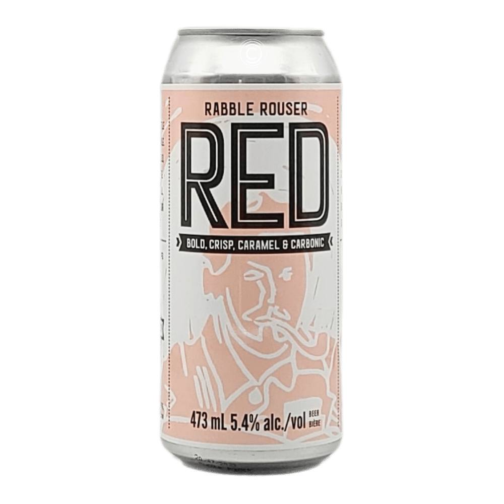 Rabble Rouser Red by Copper Bottom Brewing, beer label