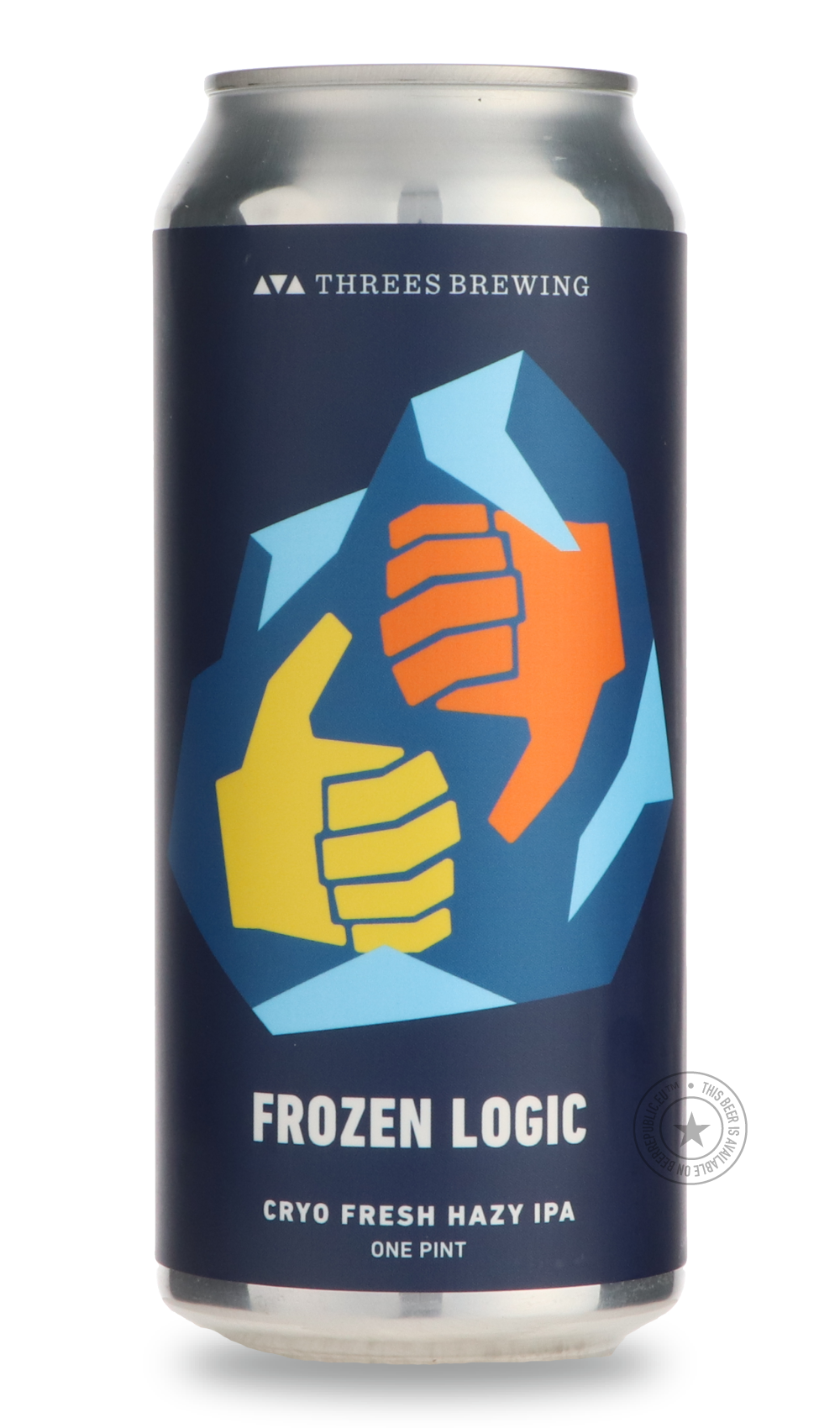 Frozen Logic by Threes Brewing, beer label