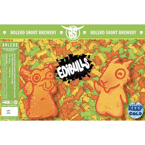 Bolero Snort Edibulls Sour by Bolero Snort Brewery, beer label