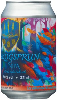 Skogsfrun by Smakladan AB, beer label