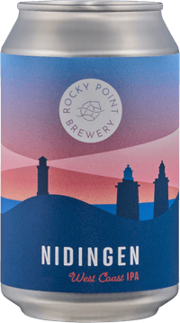 Nidingen by Rocky Point Brewery, beer label