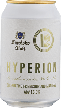 Beerium x Smedsbo slott Hyperion by Beerium Kraftölsbryggeri, beer label