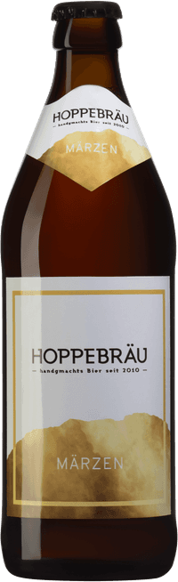 Hoppebräu Märzen by Hoppebraü, beer label