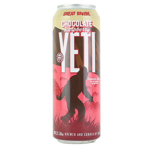 Great Divide Chocolate Raspberry Yeti Imperial Stout by Great Divide Brewing Co, beer label