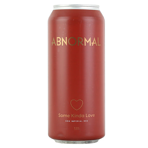 Abnormal Some Kinda Love Double Dry Hopped Imperial Red Ale by Abnormal Beer Company, beer label