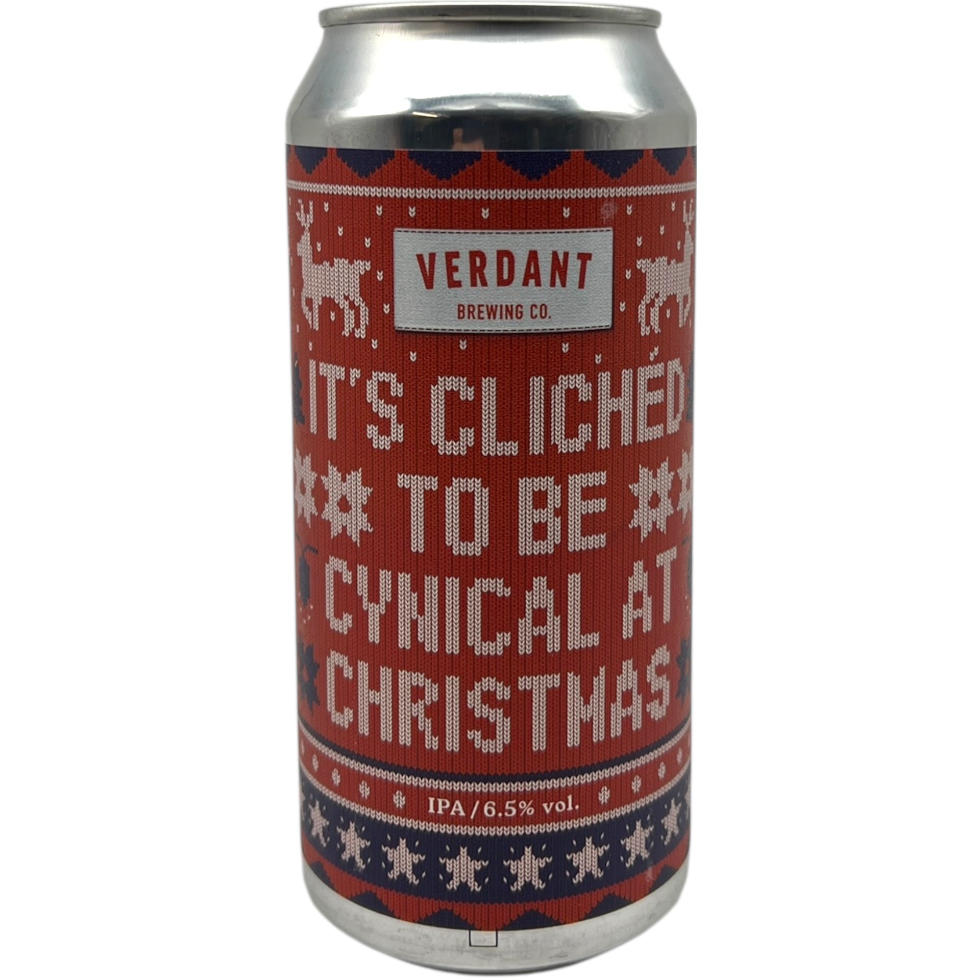 Verdant It's Clichéd To Be Cynical At Christmas by Verdant Brewing Co, beer label