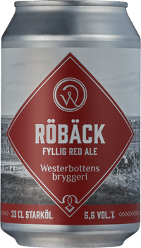 Röbäck by Westerbottens Bryggeri, beer label