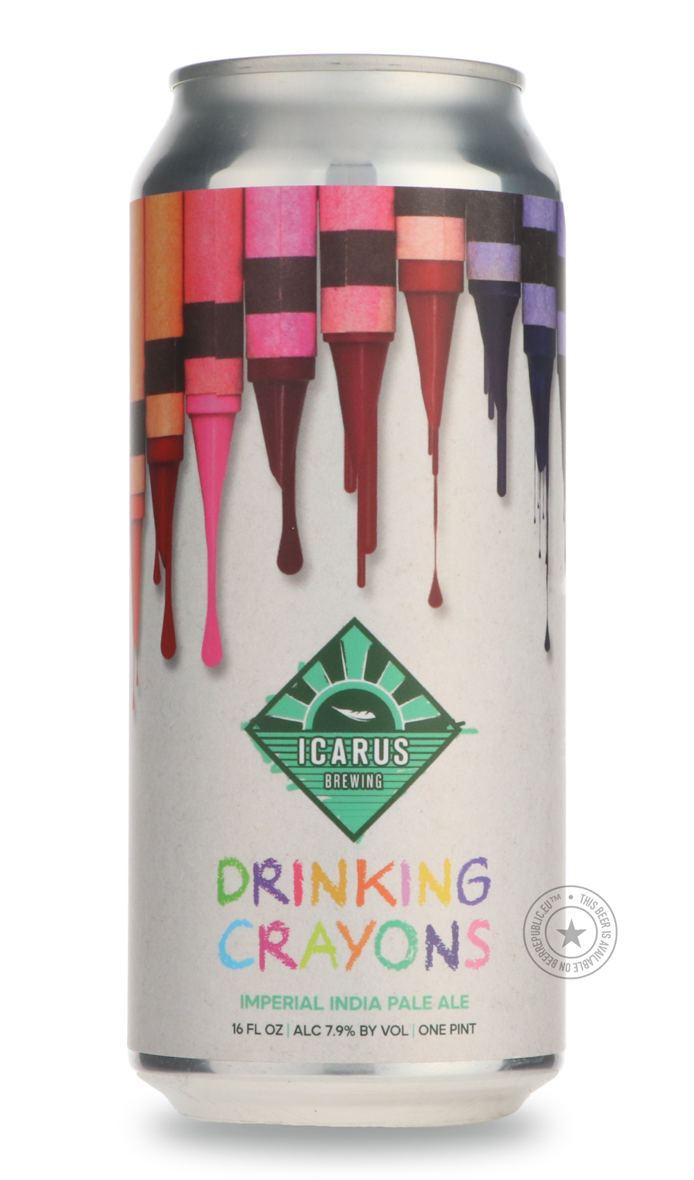 Drinking Crayons by Icarus Brewing Company, beer label