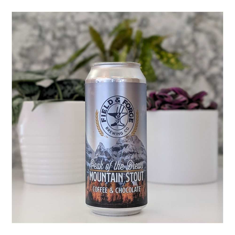 Mountain Stout by Field & Forge Brewing Co., beer label