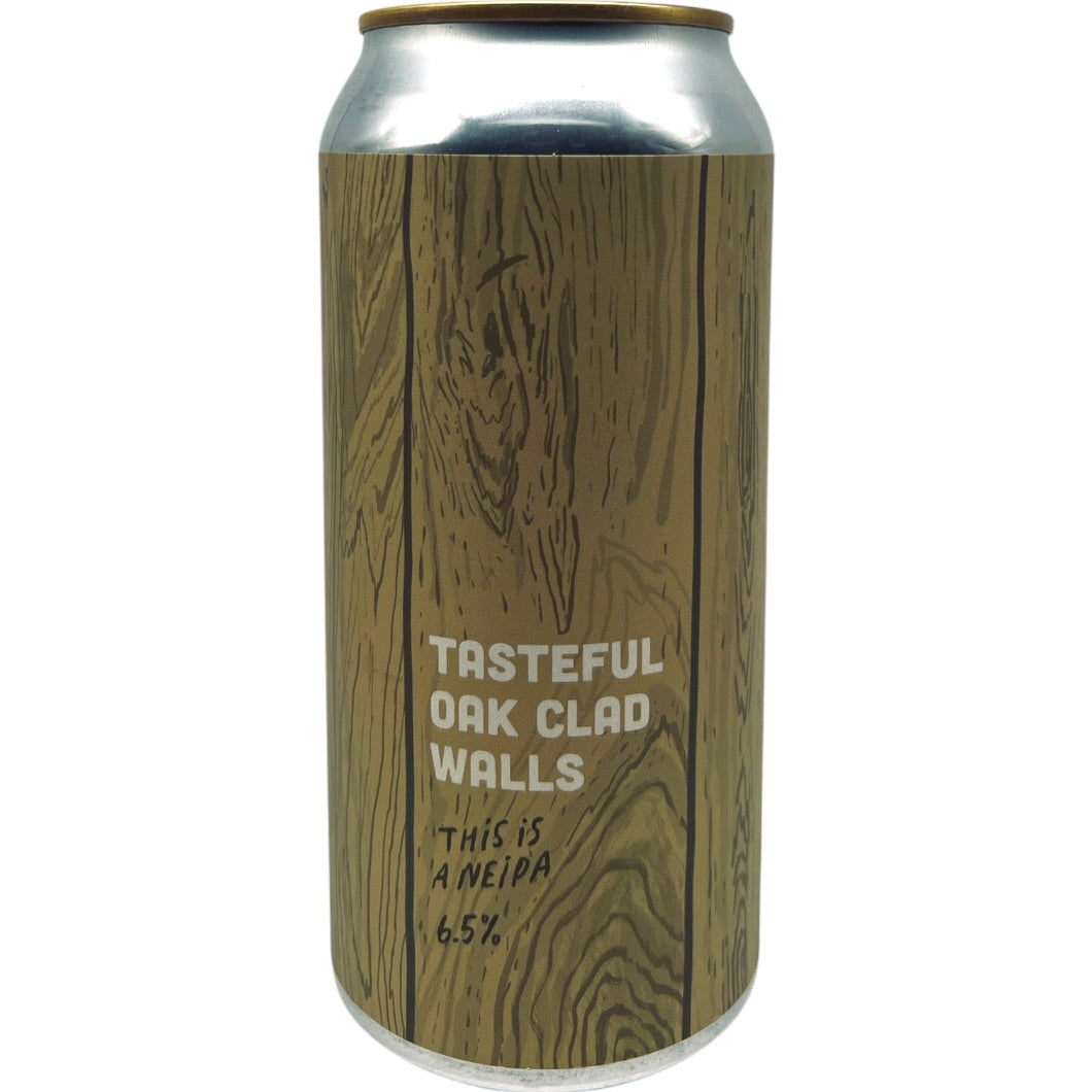 Pretty Decent Tasteful Oak Clad Walls by Pretty Decent Beer Co, beer label