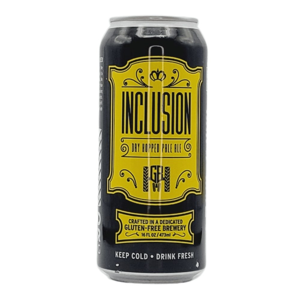 Gluten-Free Inclusion Dry-Hopped Pale Ale by Ground Breaker Brewing, beer label