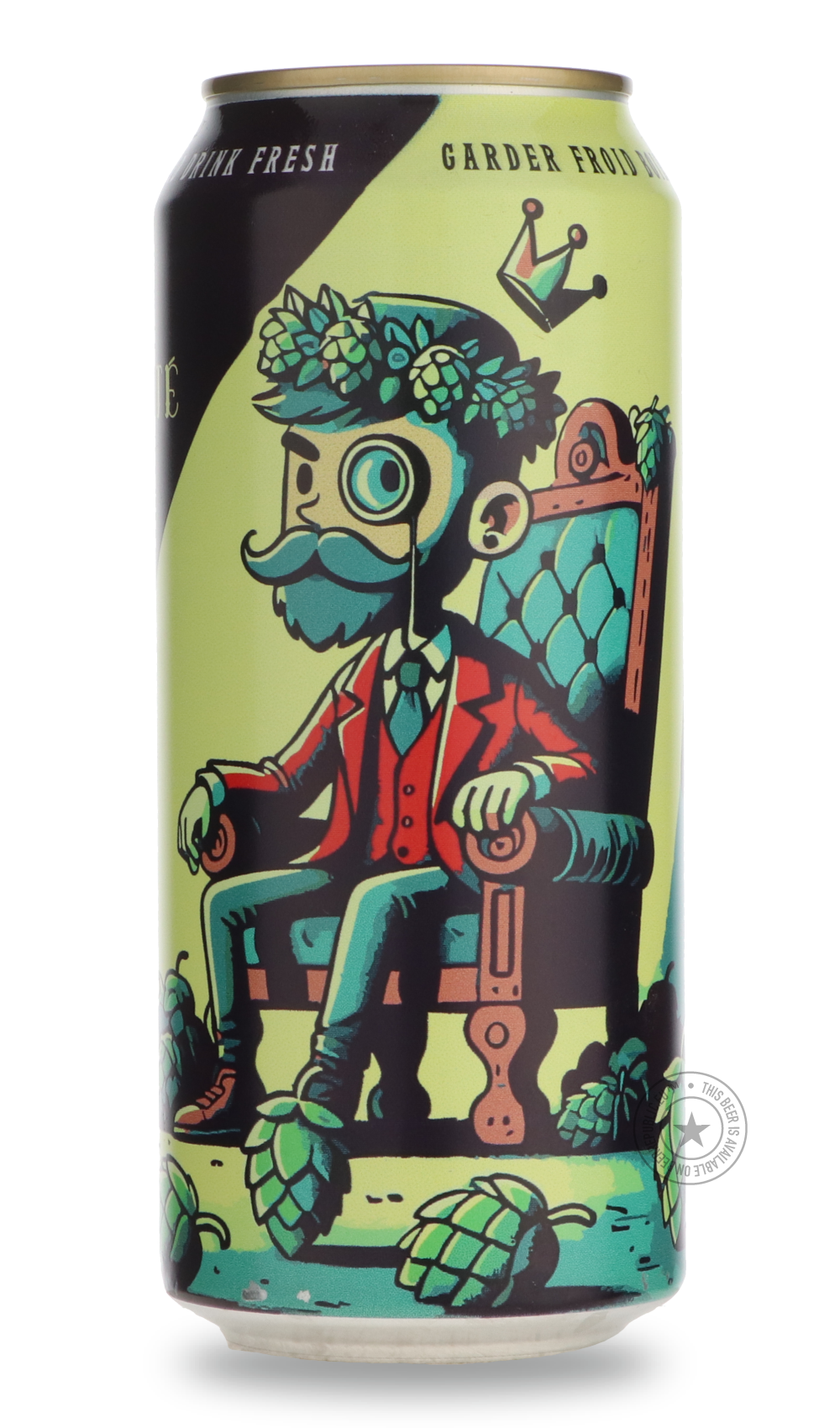 Royauté by Brewskey, beer label